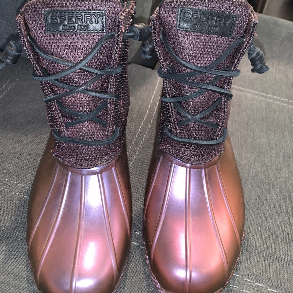 Sperry waterproof duck boots
